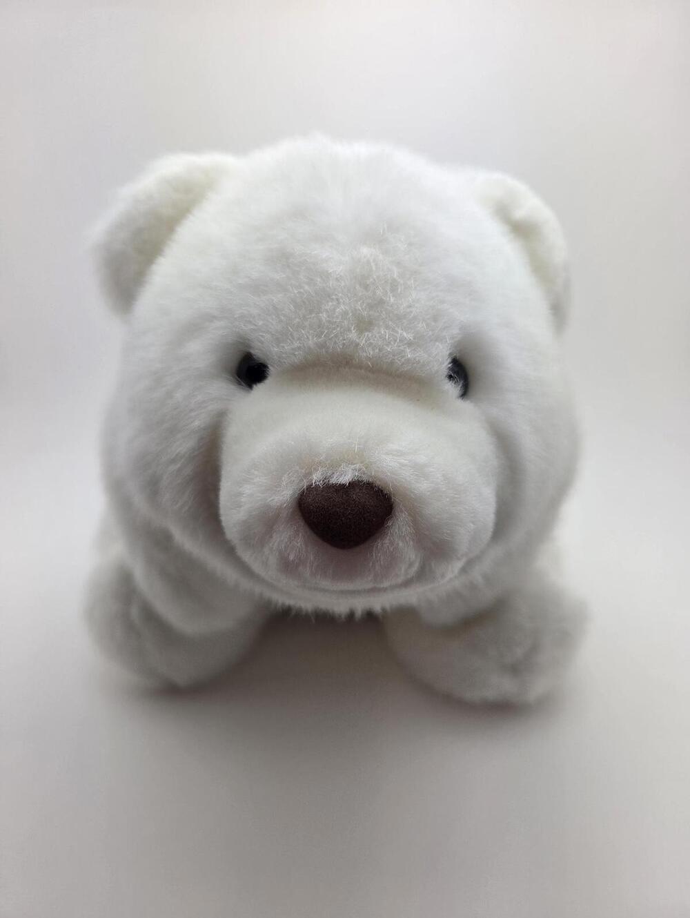 Classic 1980 Gund Snuffles the White Bear Plush, Soft Vintage! (12 inch)